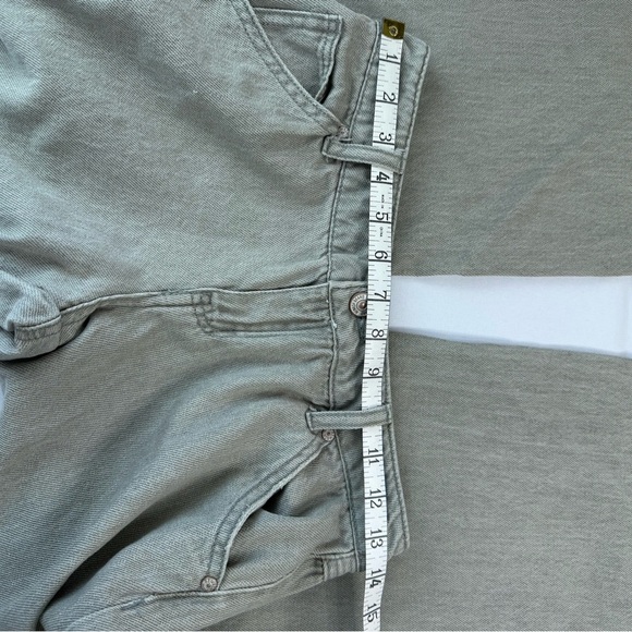 Rewash Women's Boyfriend Jeans - Olive Green - Picture 7 of 8